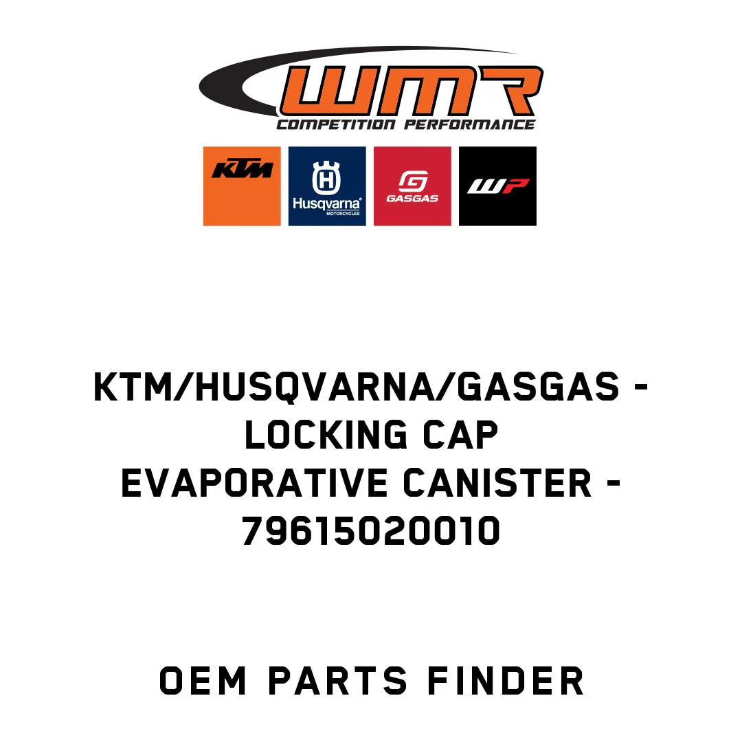 KTM/Husqvarna/GASGAS - Locking cap evaporative canister - 79615020010