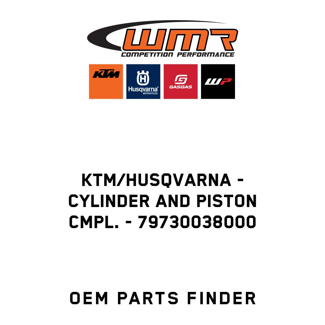 KTM/Husqvarna - Cylinder and piston cmpl. - 79730038000