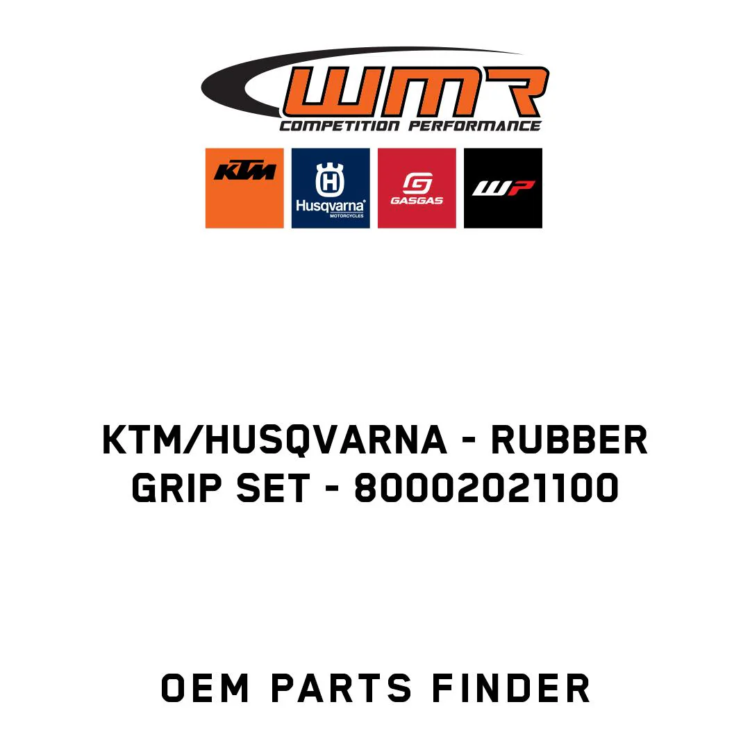 KTM/Husqvarna - RUBBER GRIP SET - 80002021100