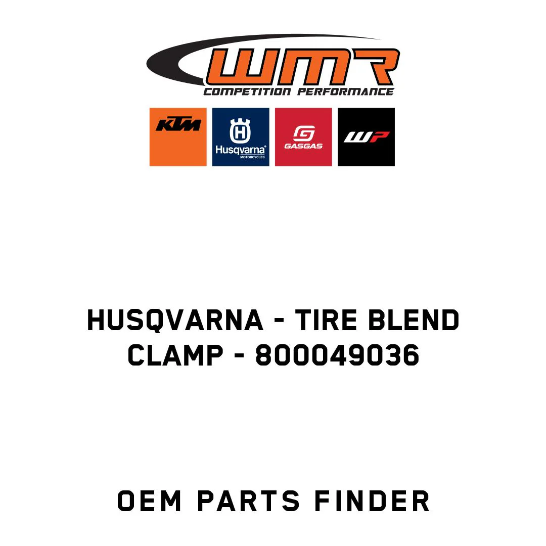 Husqvarna - TIRE BLEND CLAMP - 800049036