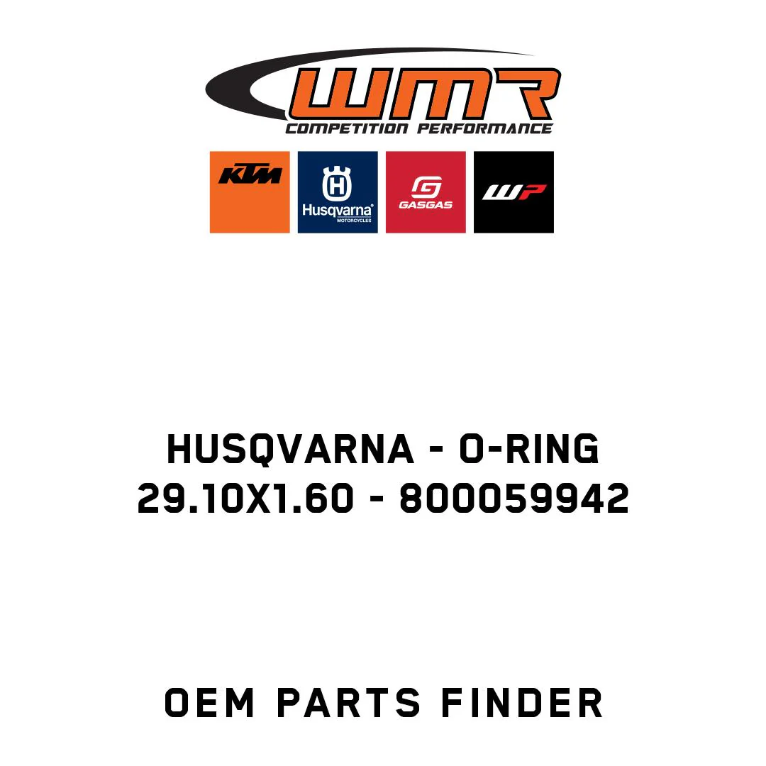 Husqvarna - O-RING 29.10X1.60 - 800059942