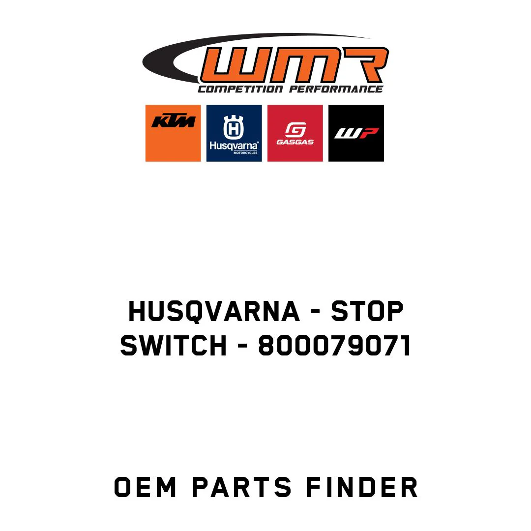 Husqvarna - STOP SWITCH - 800079071