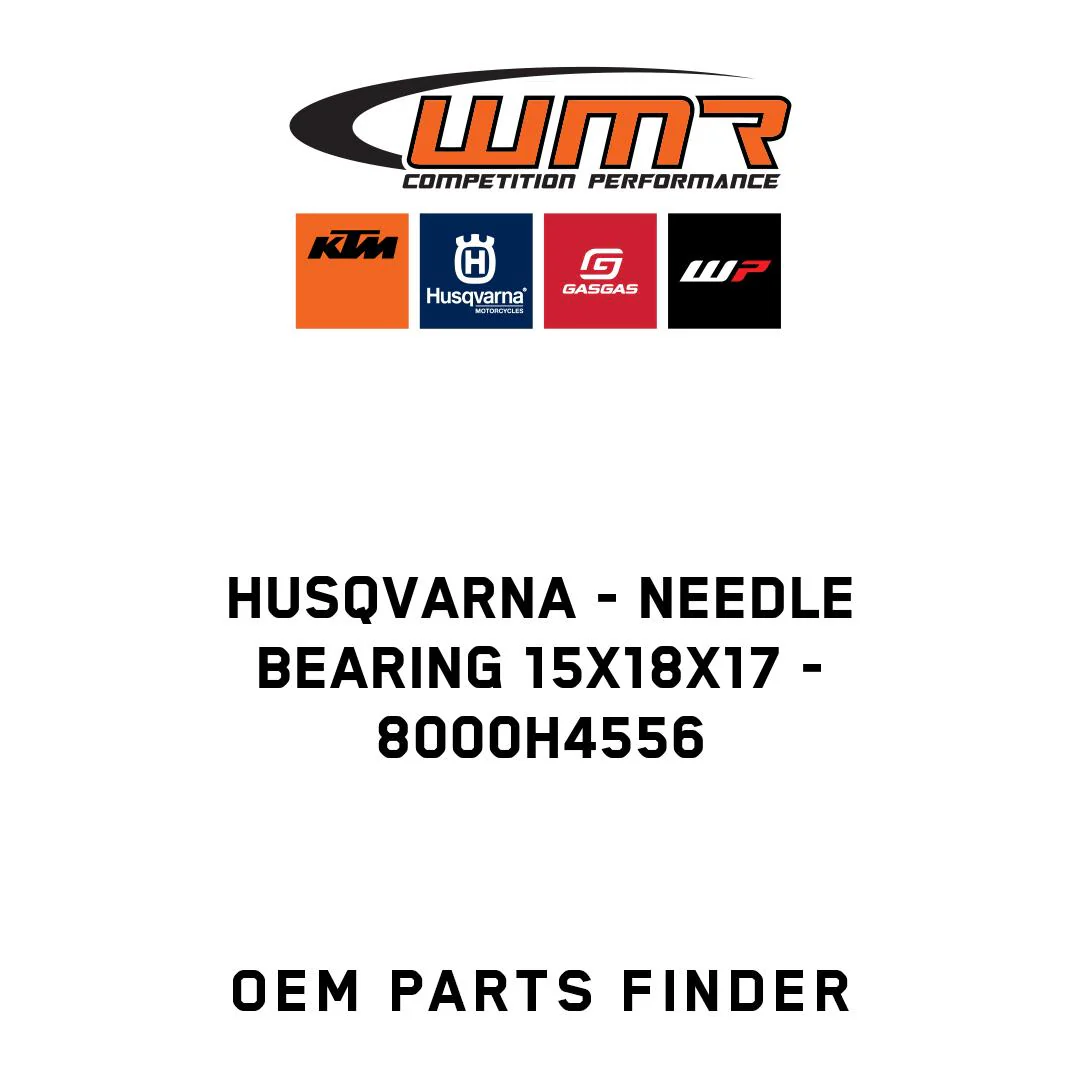 Husqvarna - NEEDLE BEARING 15x18x17 - 8000H4556