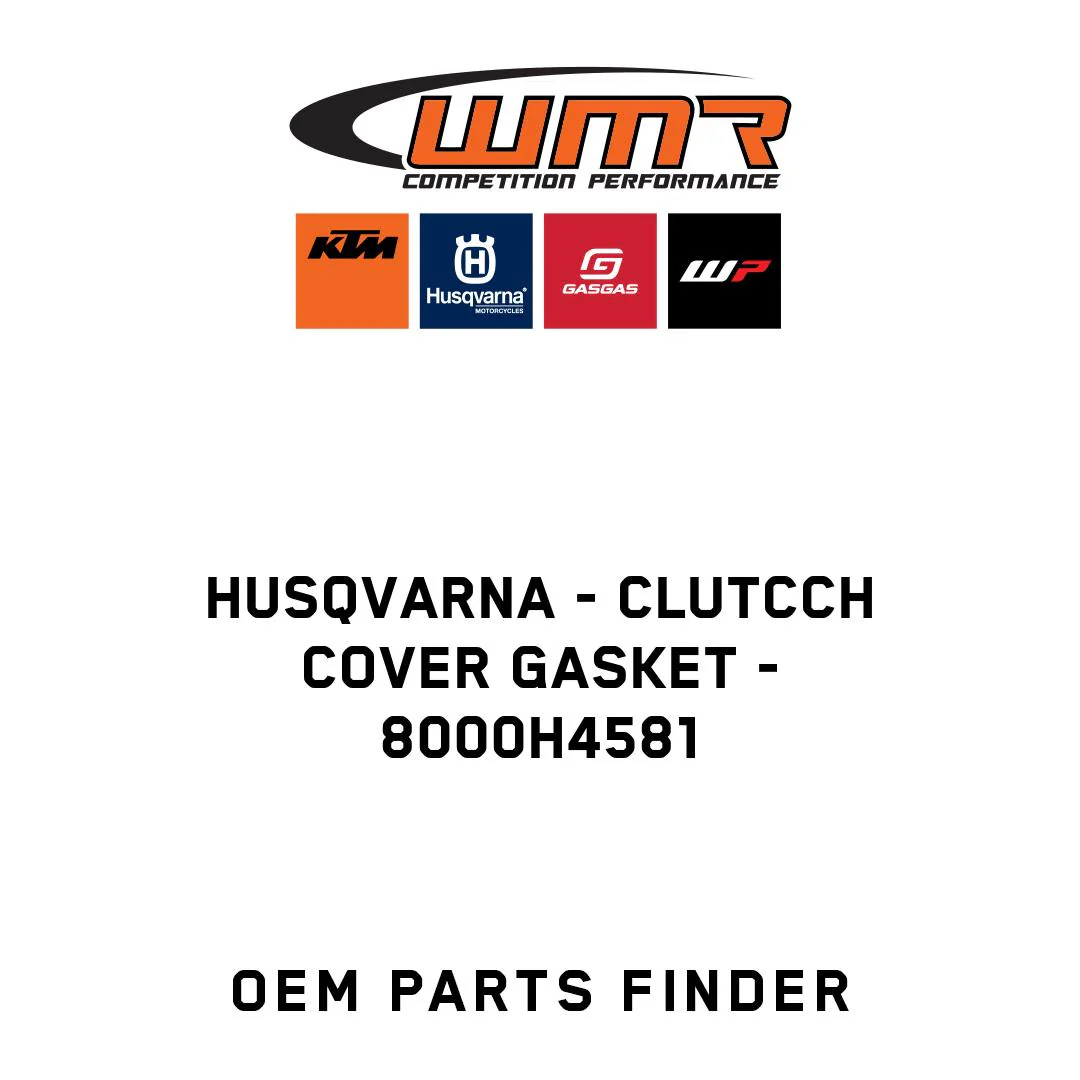 Husqvarna - CLUTCCH COVER GASKET - 8000H4581