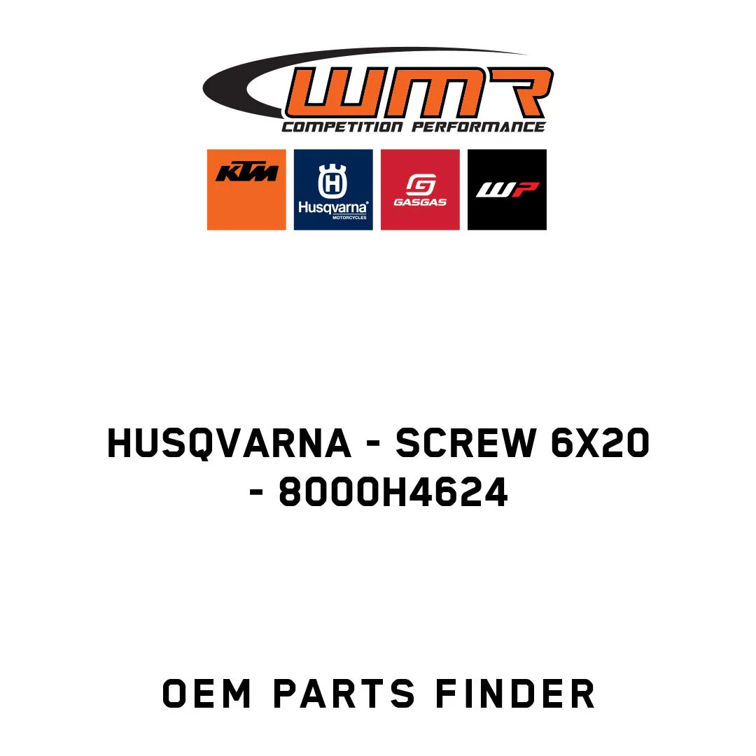 Husqvarna - SCREW 6X20 - 8000H4624