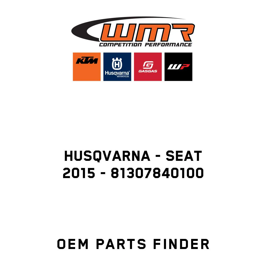 Husqvarna - SEAT                      2015 - 81307840100