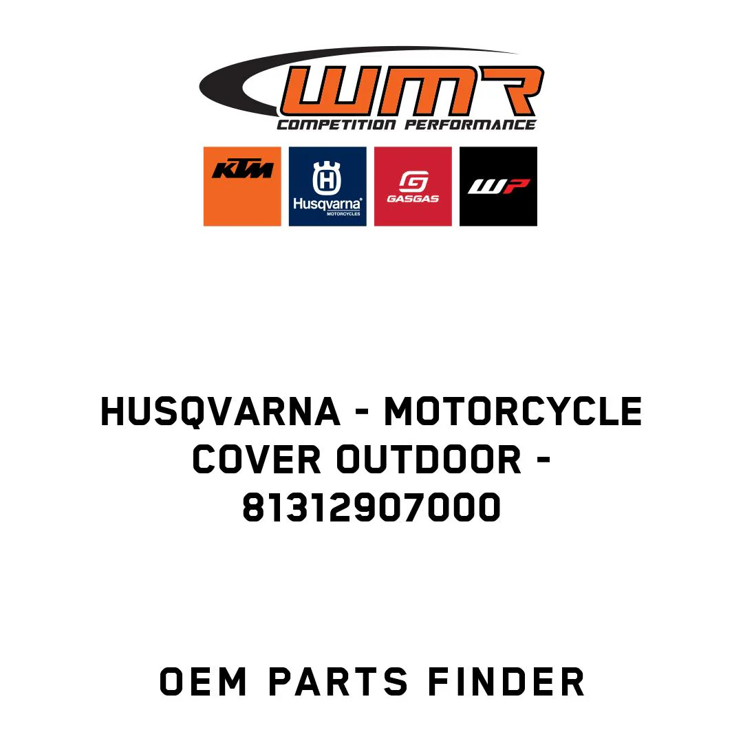Husqvarna - MOTORCYCLE COVER OUTDOOR - 81312907000