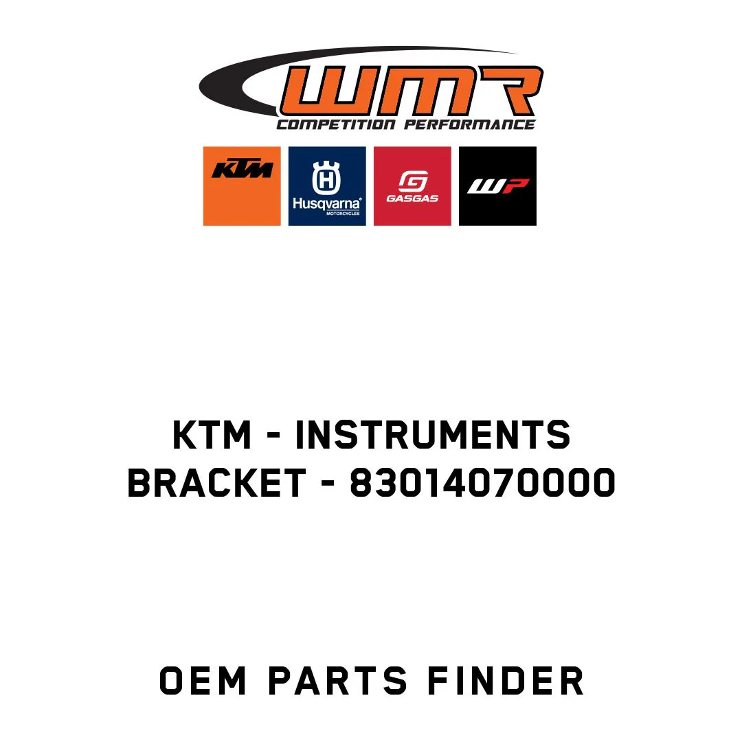 KTM - INSTRUMENTS BRACKET - 83014070000