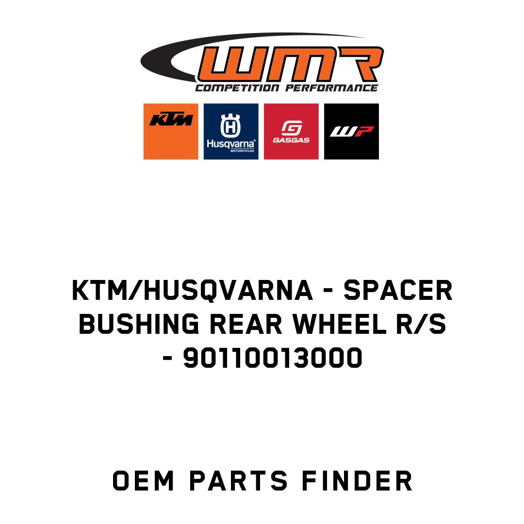KTM/Husqvarna - SPACER BUSHING REAR WHEEL R/S - 90110013000