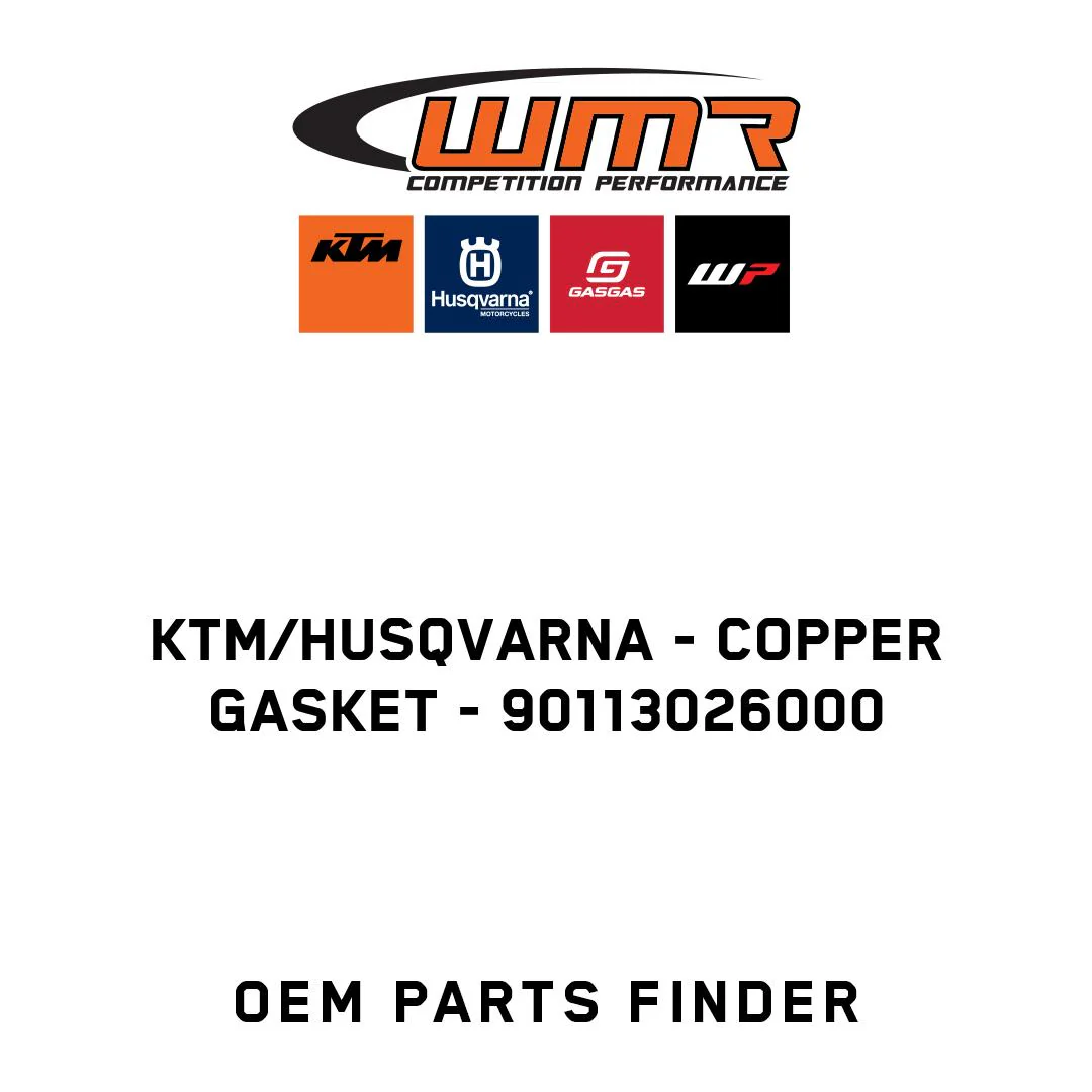 KTM/Husqvarna - COPPER GASKET - 90113026000