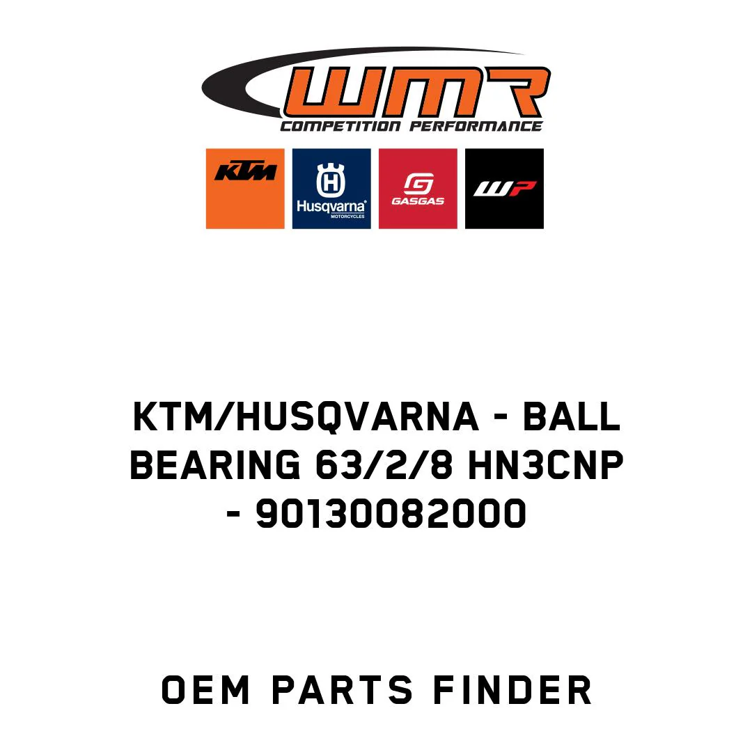 KTM/Husqvarna - BALL BEARING 63/2/8 HN3CNP - 90130082000