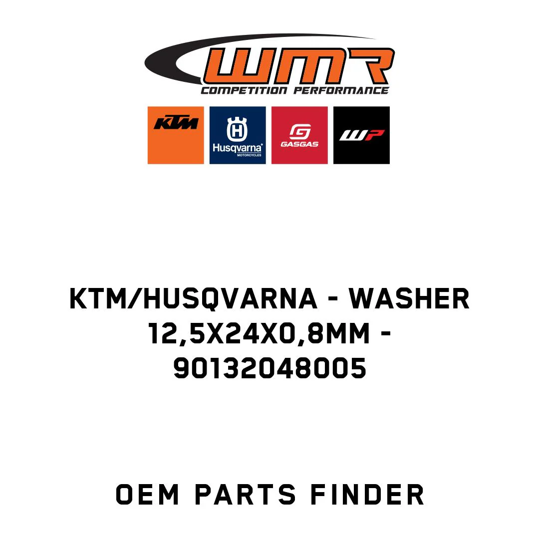 KTM/Husqvarna - WASHER 12,5X24X0,8MM - 90132048005