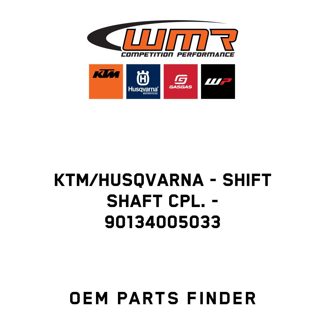 KTM/Husqvarna - SHIFT SHAFT CPL. - 90134005033