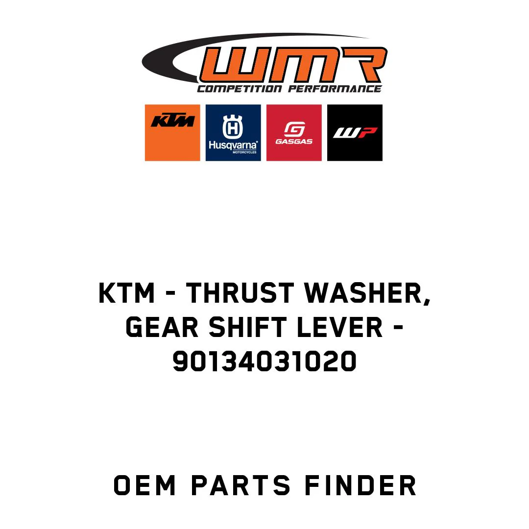 KTM - thrust washer, gear shift lever - 90134031020