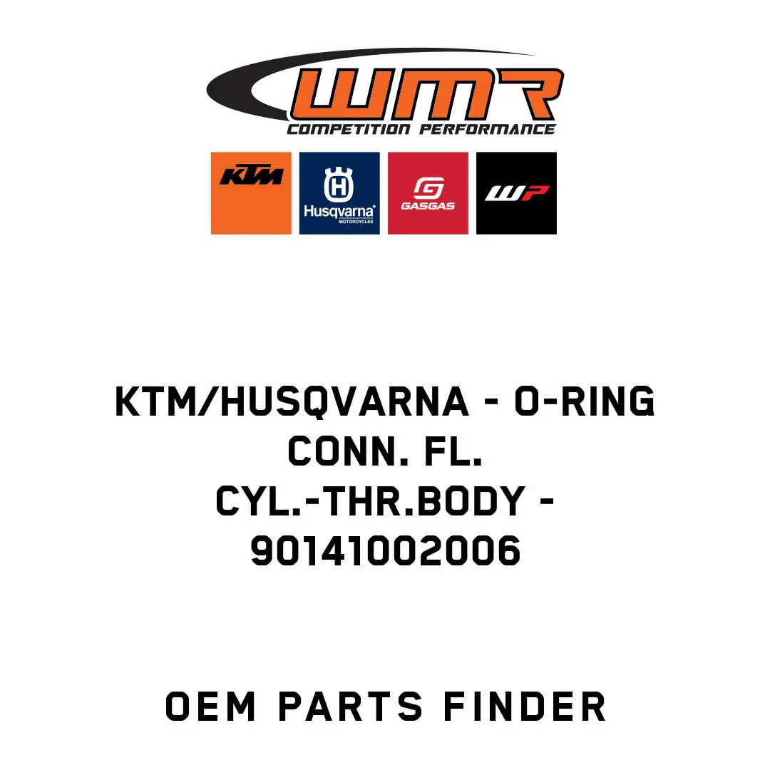 KTM/Husqvarna - O-RING CONN. FL. CYL.-THR.BODY - 90141002006