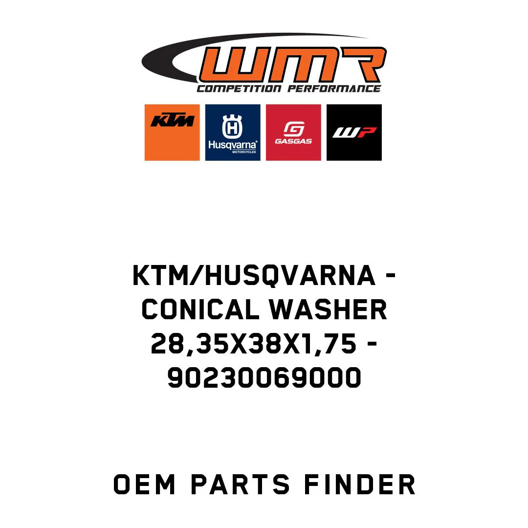 KTM/Husqvarna - CONICAL WASHER 28,35X38X1,75 - 90230069000
