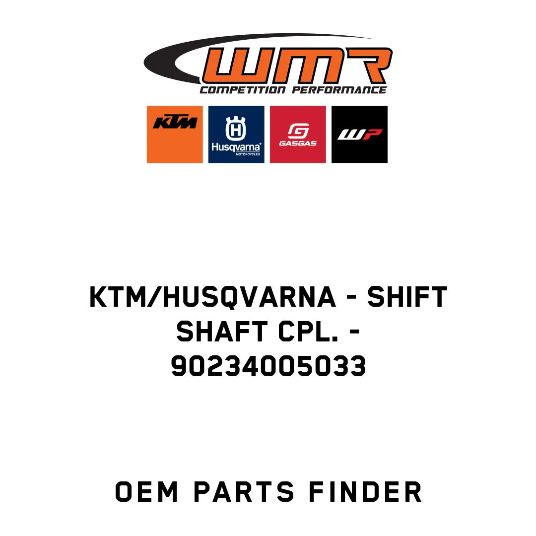 KTM/Husqvarna - SHIFT SHAFT CPL. - 90234005033
