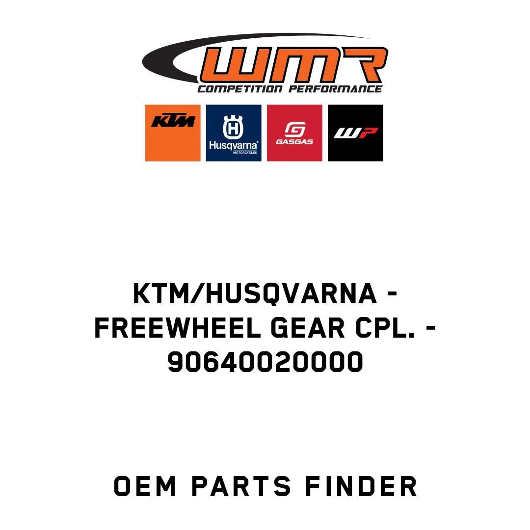 KTM/Husqvarna - FREEWHEEL GEAR CPL. - 90640020000
