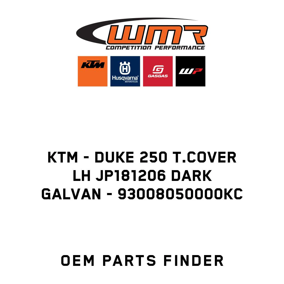 KTM - DUKE 250 T.COVER LH JP181206 DARK GALVAN - 93008050000KC