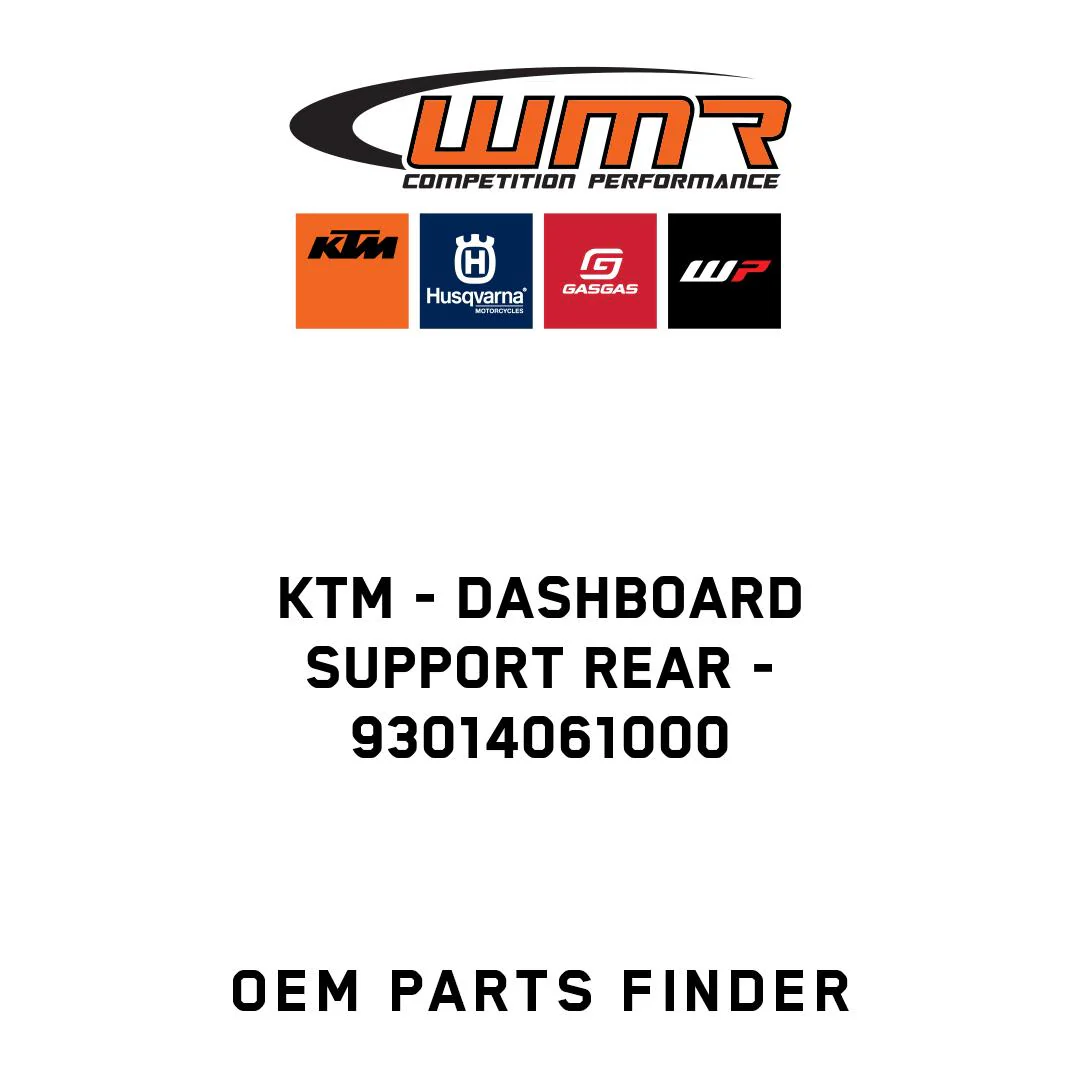 KTM - Dashboard support rear - 93014061000