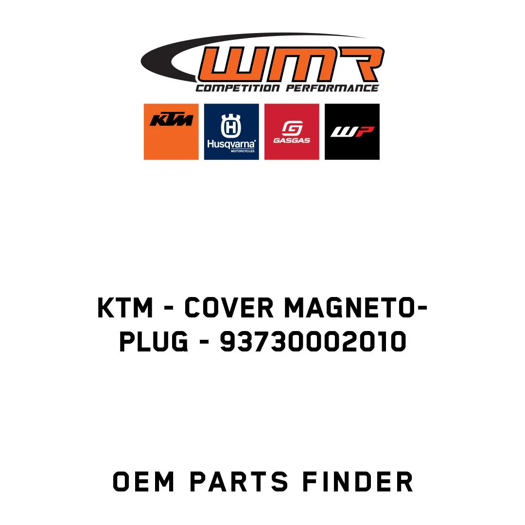 KTM - cover magneto-plug - 93730002010