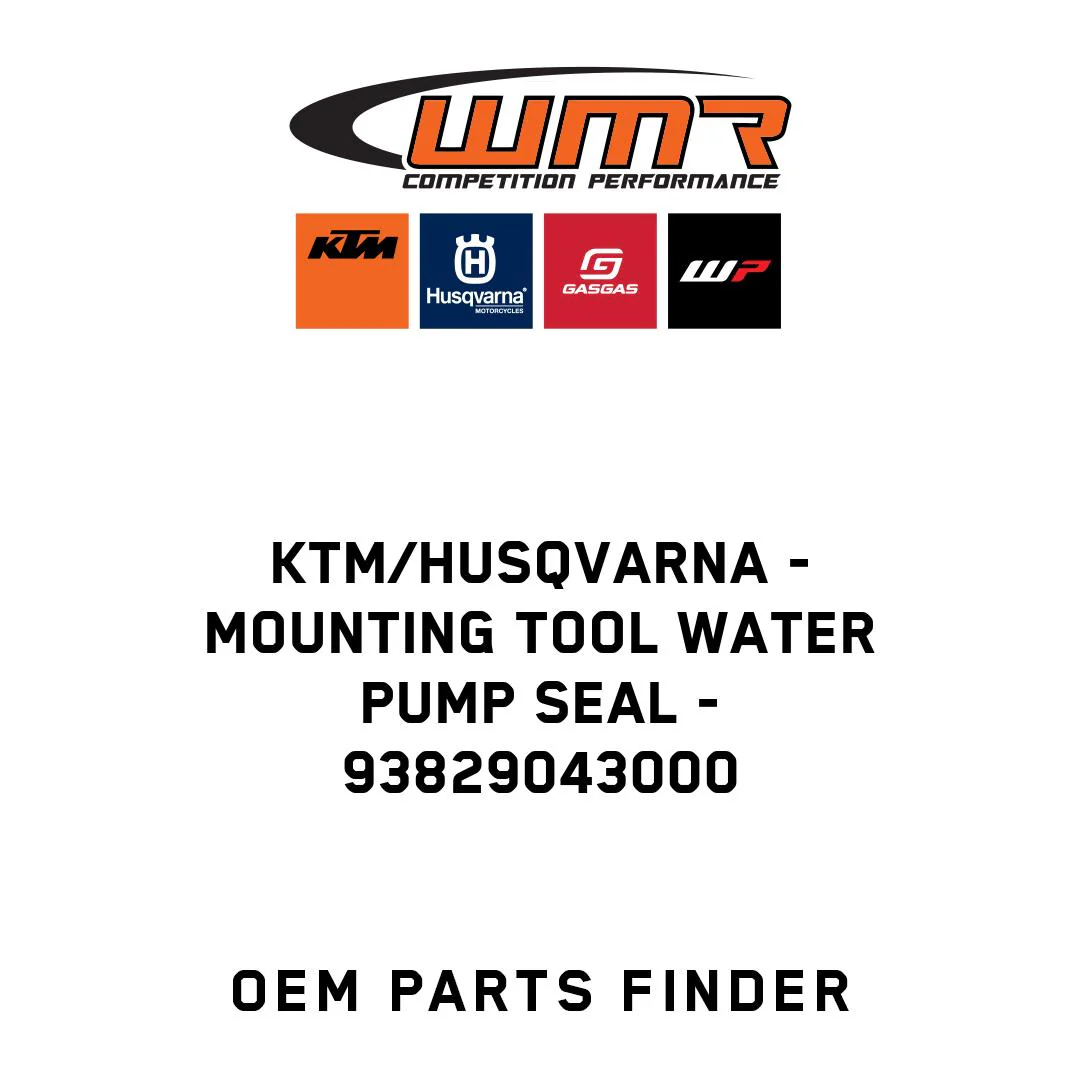 KTM/Husqvarna - Mounting tool Water pump seal - 93829043000
