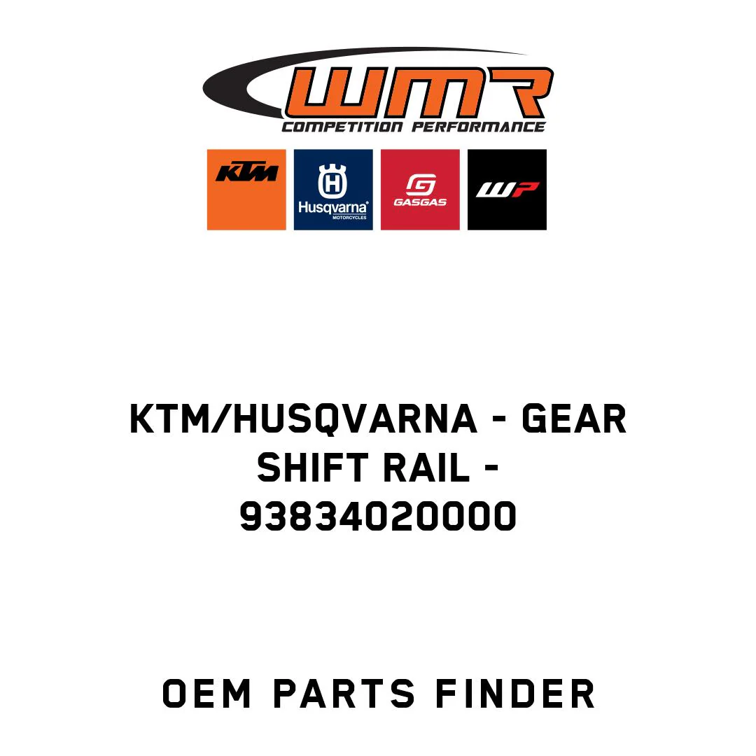 KTM/Husqvarna - Gear shift rail - 93834020000