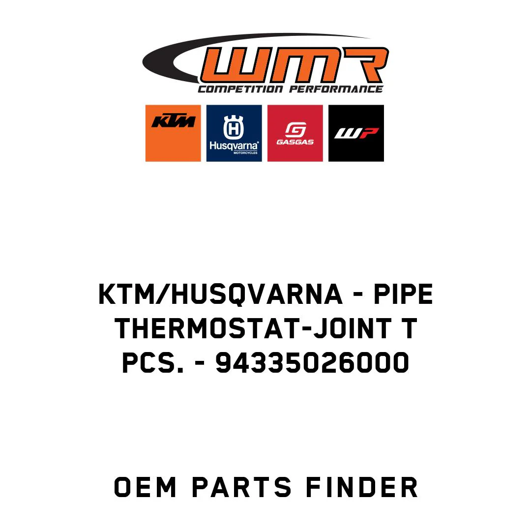 KTM/Husqvarna - Pipe thermostat-joint t pcs. - 94335026000