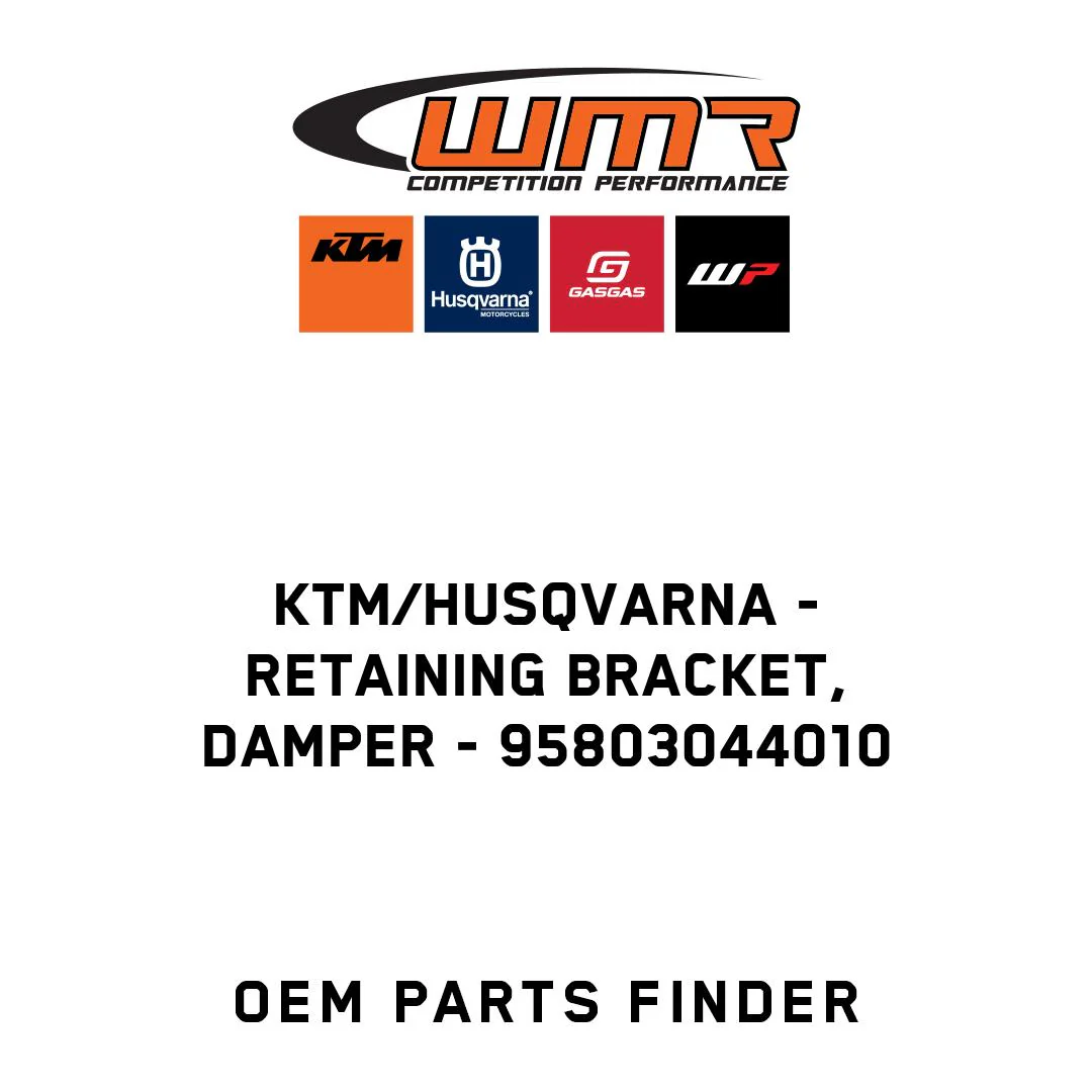 KTM/Husqvarna - Retaining bracket, damper - 95803044010