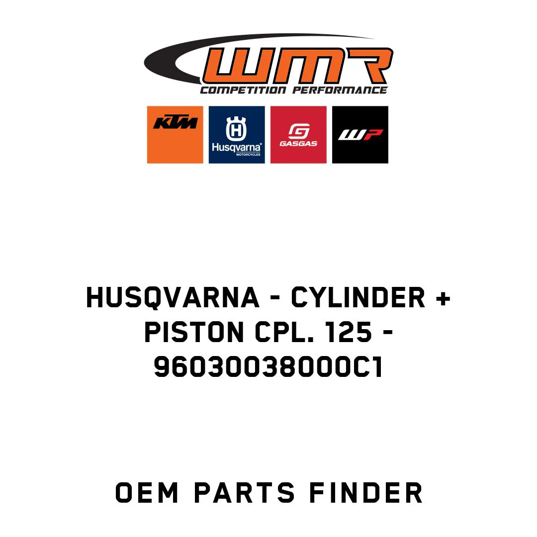 Husqvarna - Cylinder + Piston cpl. 125 - 96030038000C1