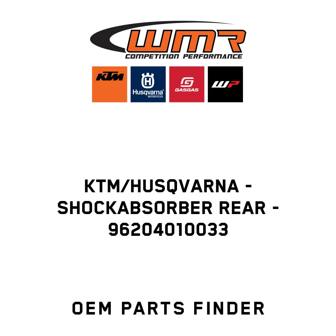 KTM/Husqvarna - SHOCKABSORBER REAR - 96204010033