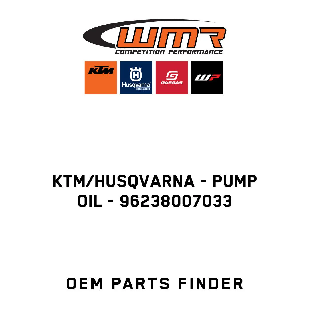 KTM/Husqvarna - Pump Oil - 96238007033