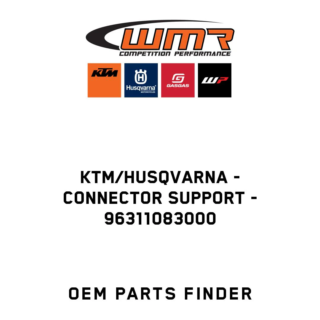 KTM/Husqvarna - connector support - 96311083000