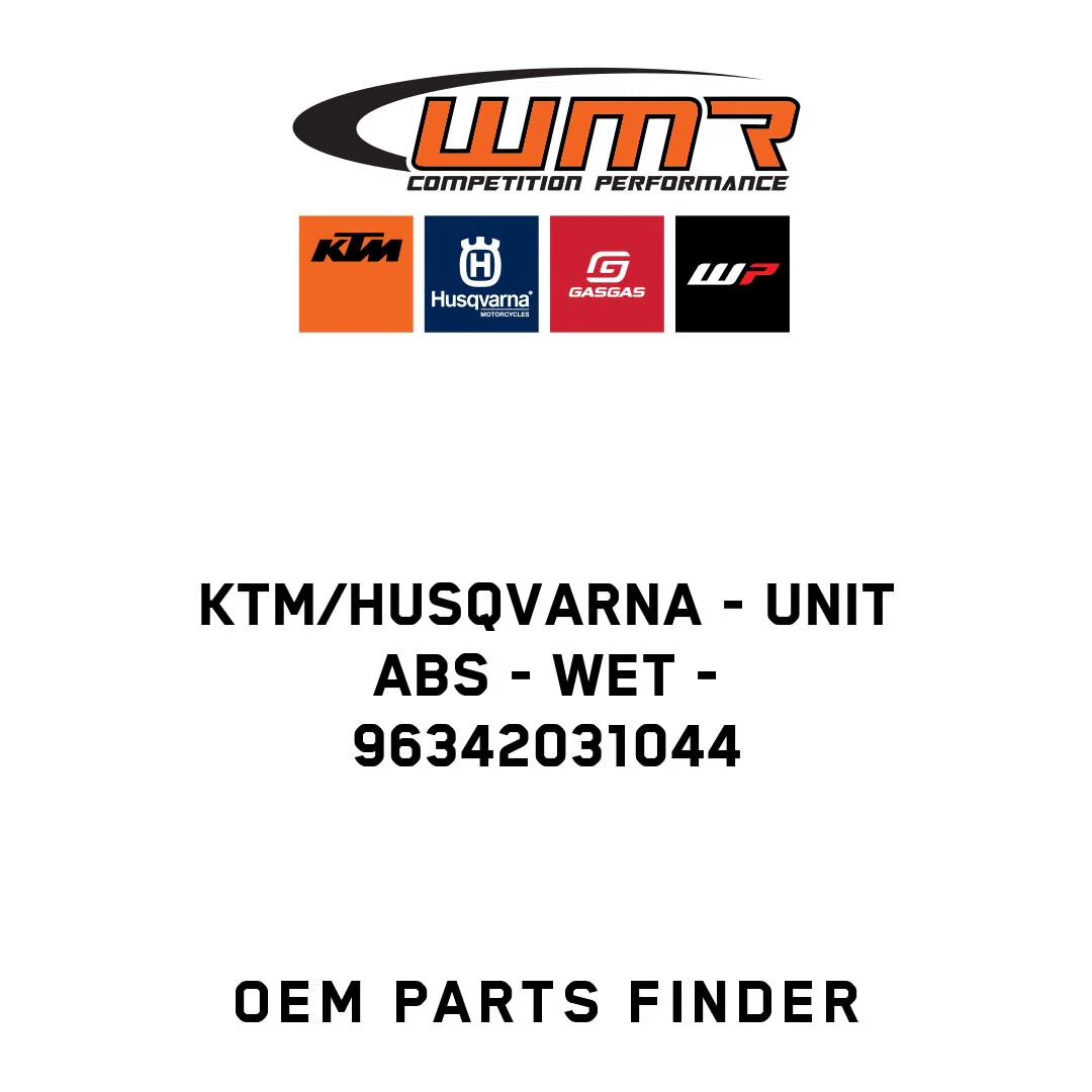 KTM/Husqvarna - UNIT ABS - WET - 96342031044