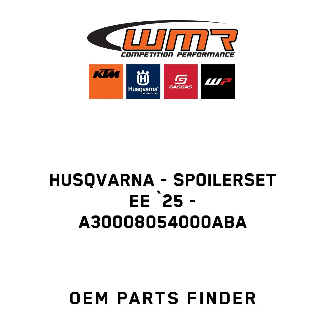 Husqvarna - Spoilerset EE `25 - A30008054000ABA