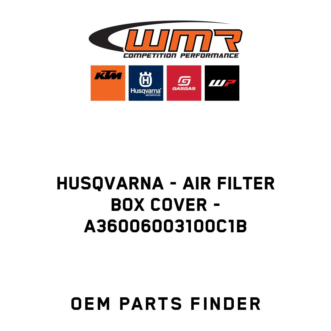 Husqvarna - air filter box cover - A36006003100C1B