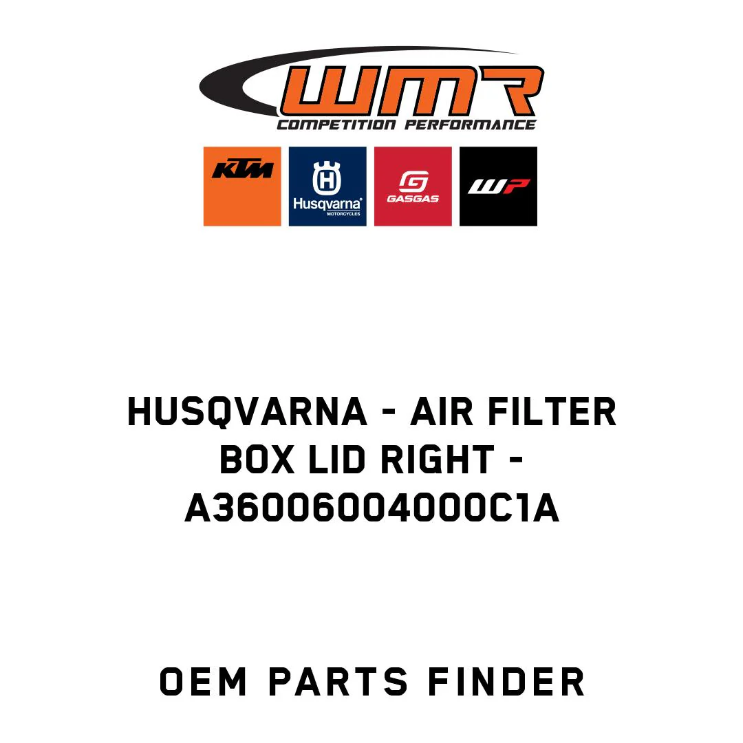 Husqvarna - Air filter box lid right - A36006004000C1A