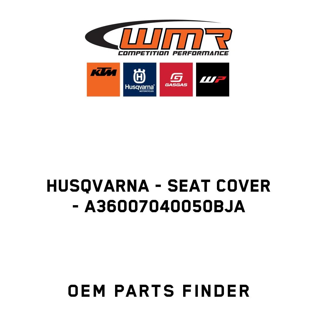 Husqvarna - Seat cover - A36007040050BJA