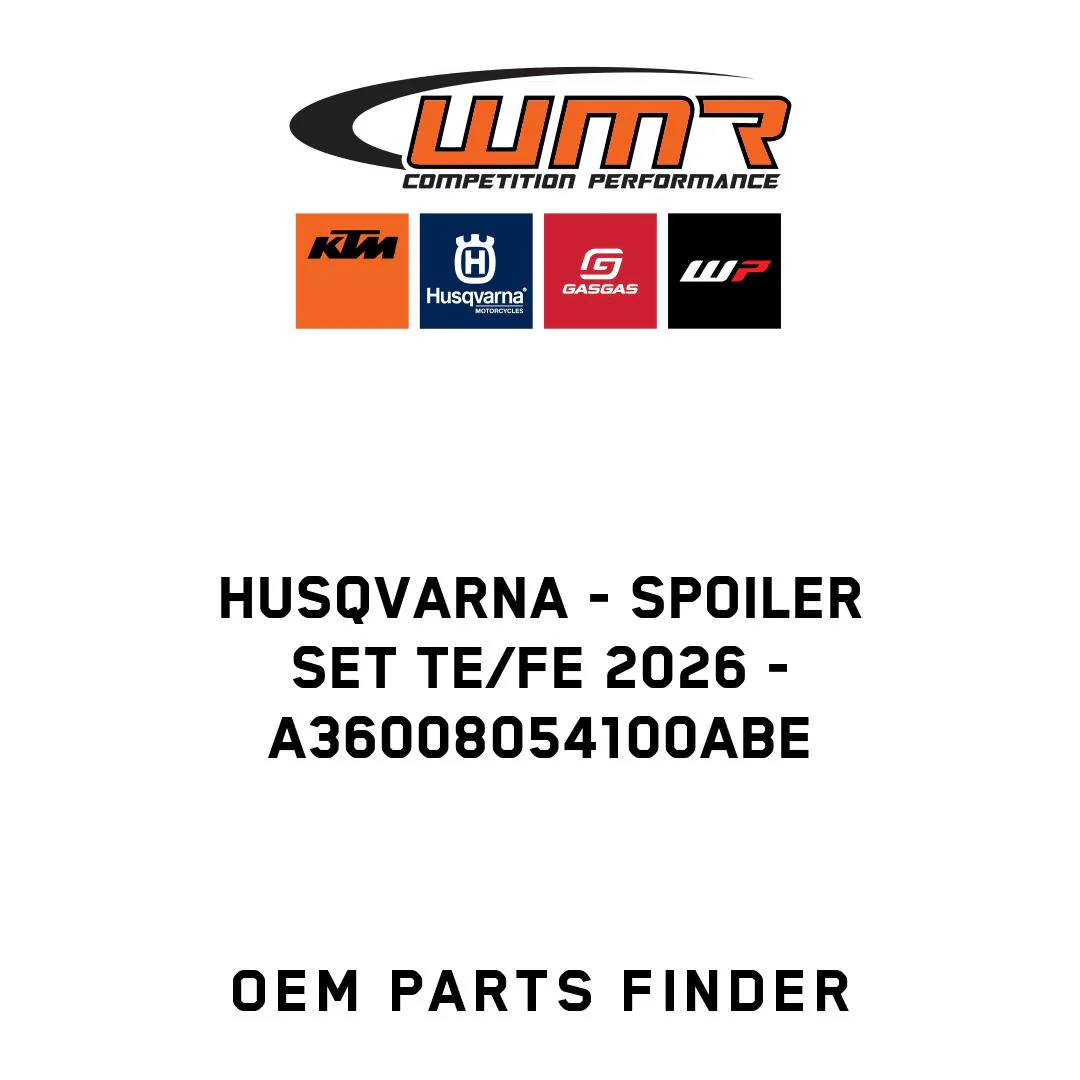 Husqvarna - spoiler set TE/FE 2026 - A36008054100ABE