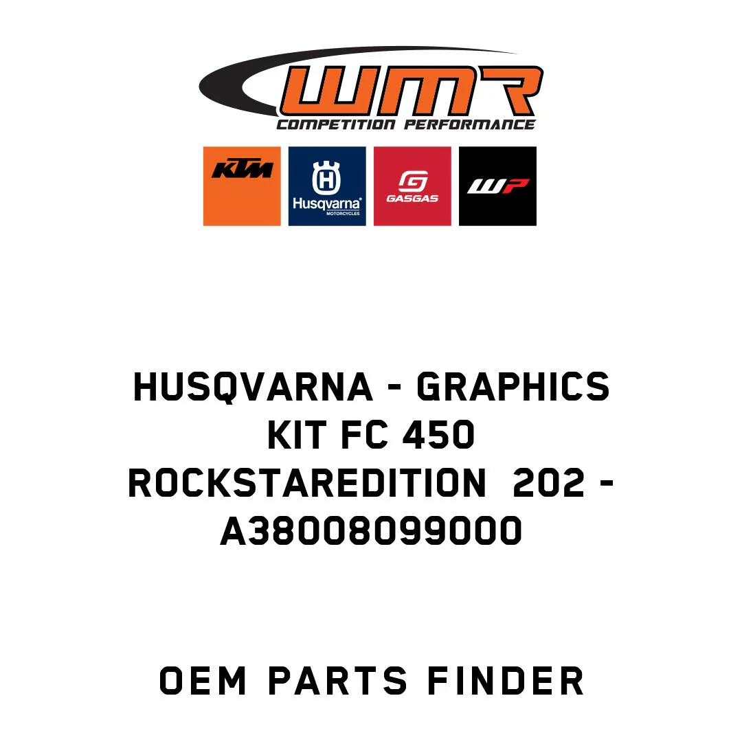 Husqvarna - graphics kit FC 450 RockstarEdition  202 - A38008099000