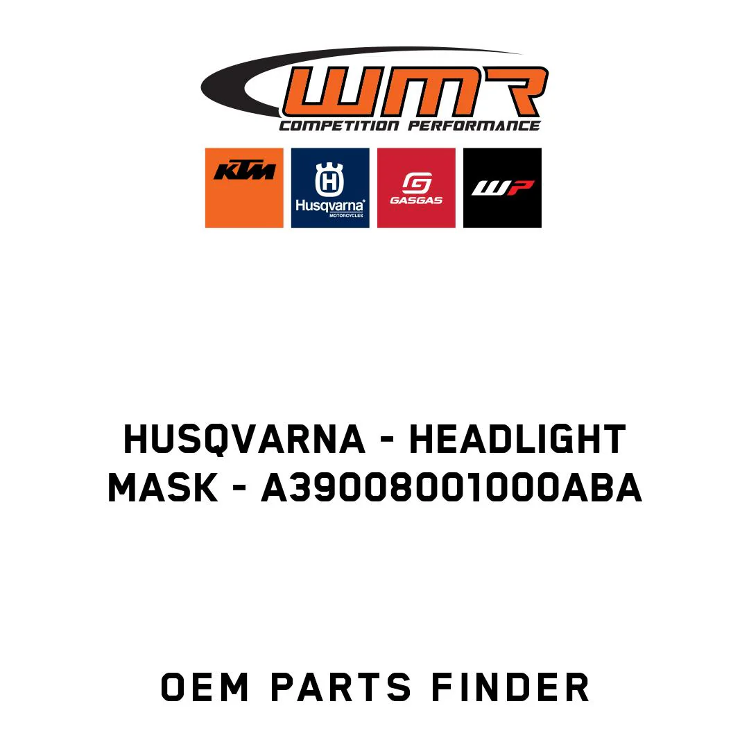 Husqvarna - Headlight mask - A39008001000ABA