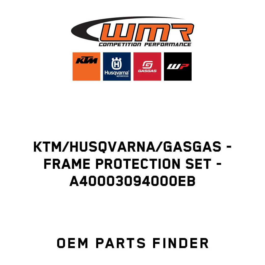 KTM/Husqvarna/GASGAS - Frame protection set - A40003094000EB
