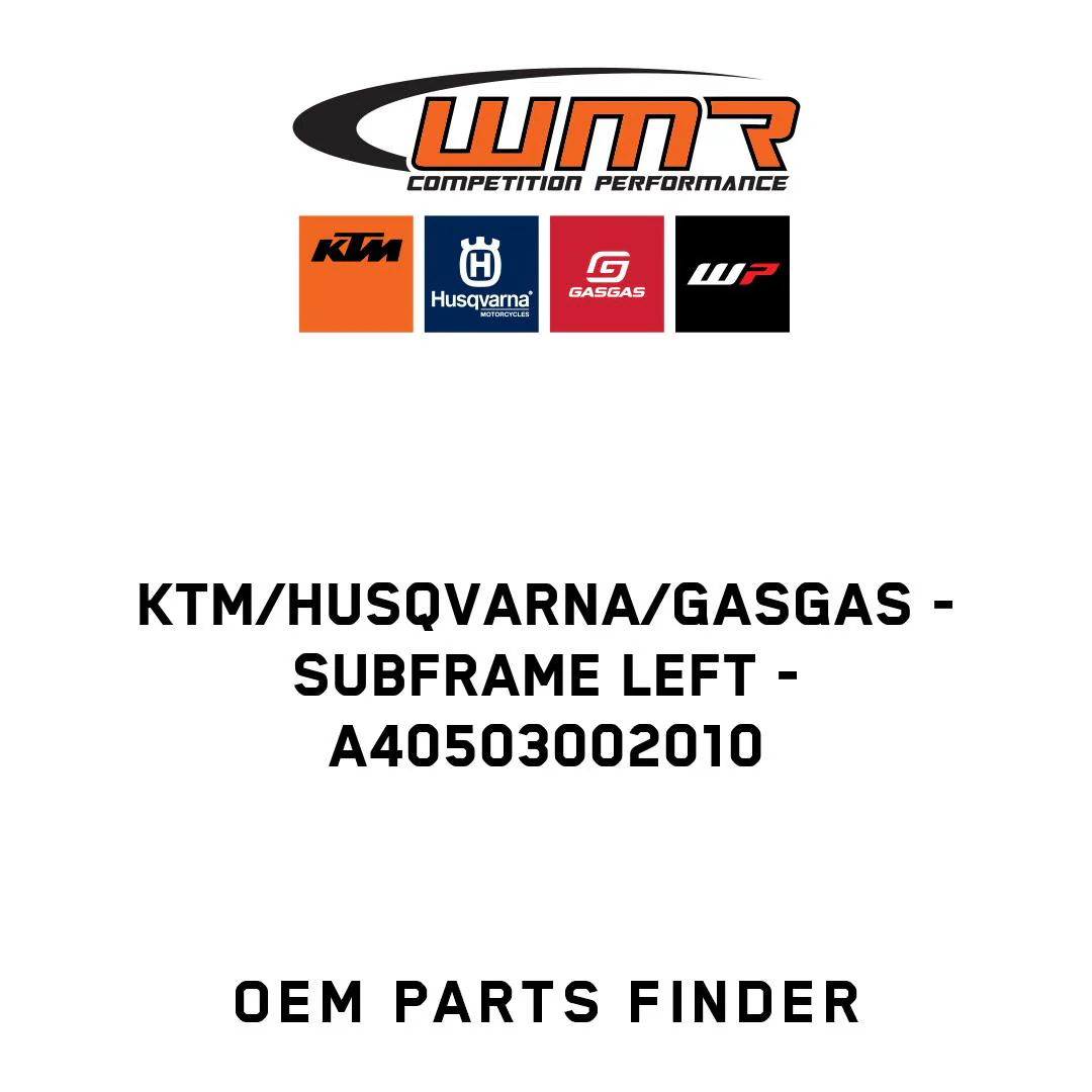 KTM/Husqvarna/GASGAS - Subframe left - A40503002010