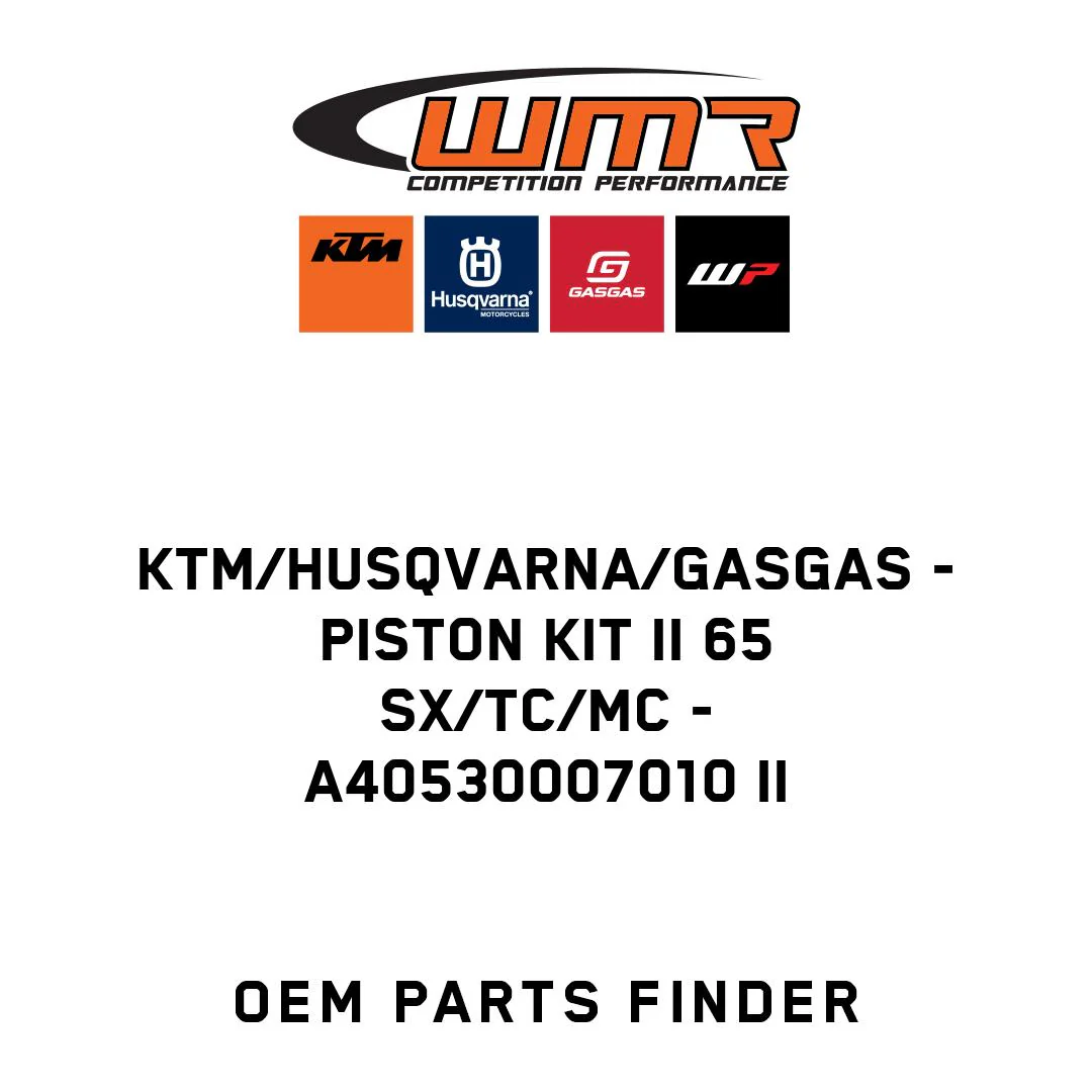 KTM/Husqvarna/GASGAS - piston kit II 65 SX/TC/MC - A40530007010 II