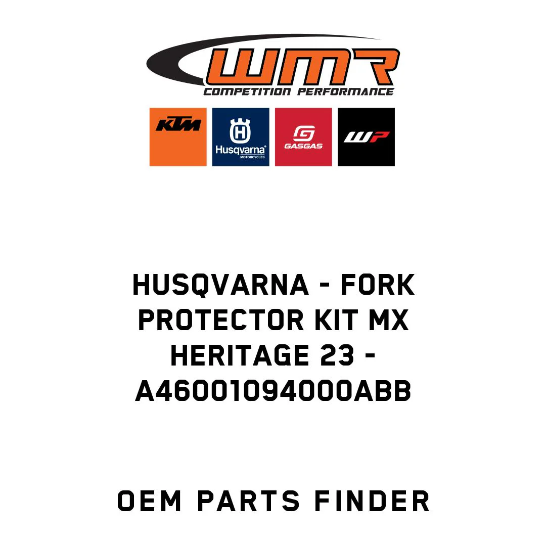 Husqvarna - fork protector kit MX Heritage 23 - A46001094000ABB