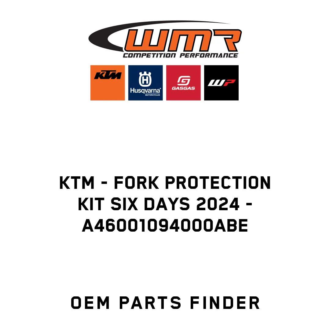 KTM - Fork protection kit Six Days 2024 - A46001094000ABE