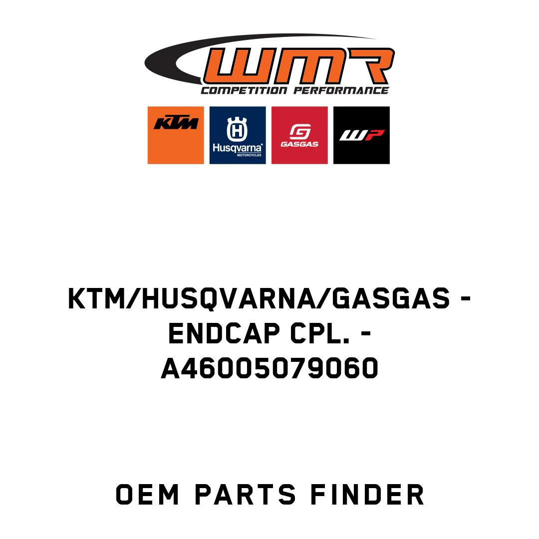 KTM/Husqvarna/GASGAS - Endcap cpl. - A46005079060
