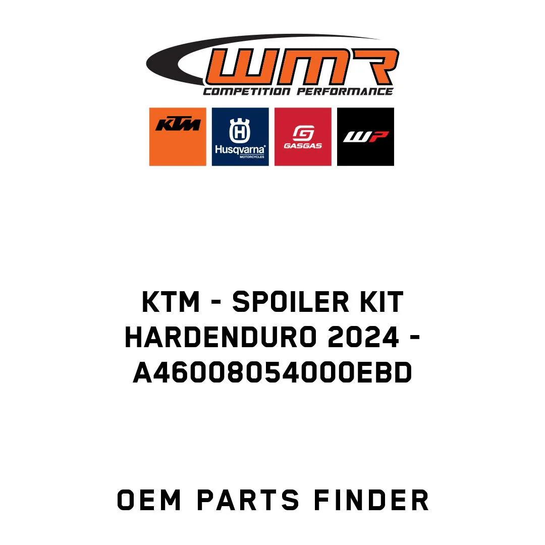 KTM - Spoiler kit Hardenduro 2024 - A46008054000EBD