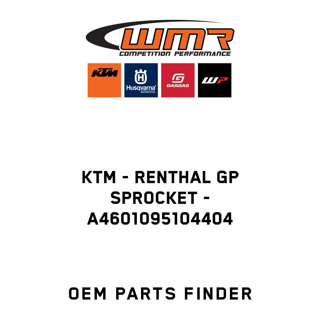 KTM - Renthal GP sprocket - A4601095104404