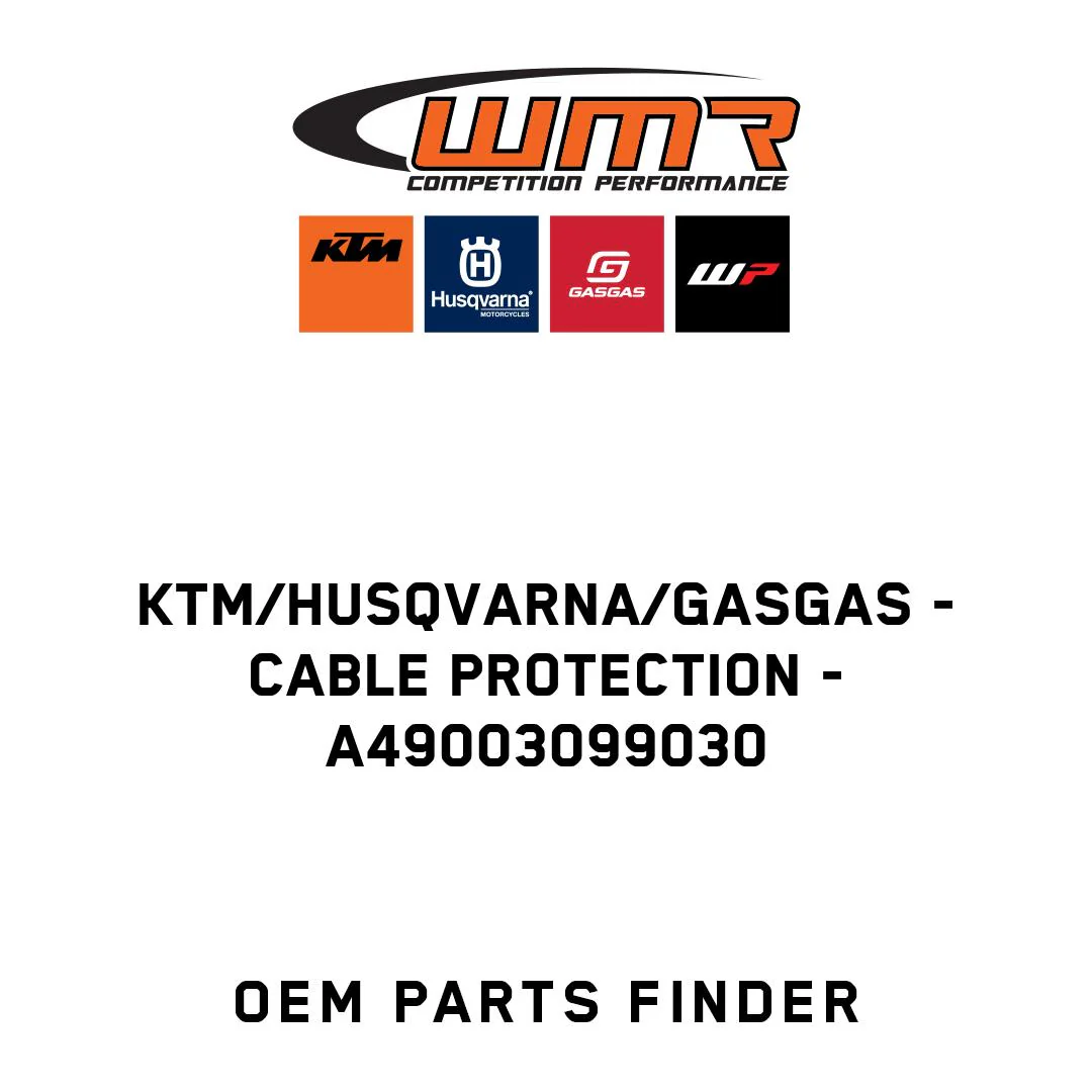 KTM/Husqvarna/GASGAS - Cable protection - A49003099030